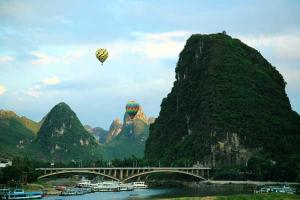 Yangshuo Hot Air Ballooning Guilin Tour